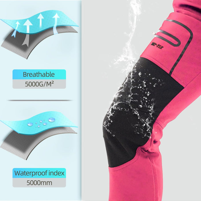 BenBoy Pantalones cargo ajustados de forro polar impermeables y cortavientos para mujer - Quierox - Tienda Online