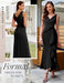 BeryLove - Vestidos formales de noche, midi, con volantes - Quierox - Tienda Online