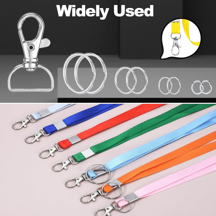 BESARME Kit de 460 piezas de fabricación de llaveros, clips de llavero con llaveros a granel - Quierox - Tienda Online