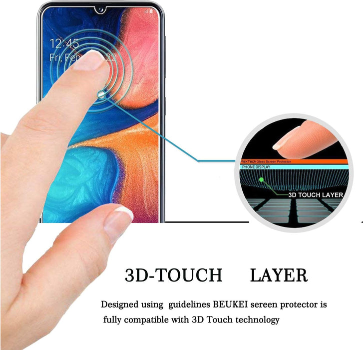 Beukei (Paquete de 3)Protector de Pantalla para Samsung Galaxy A20E - Quierox - Tienda Online