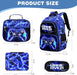 Bevalsa - Mochila infantil para niños con fiambrera Bento, aislada y utensilios - Quierox - Tienda Online