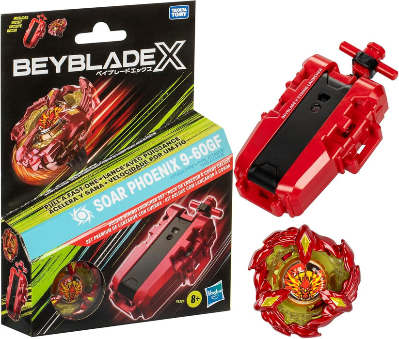 BEYBLADE X Soar Phoenix 9 - 60GF - Juego de lanzador de cuerdas - Quierox - Tienda Online