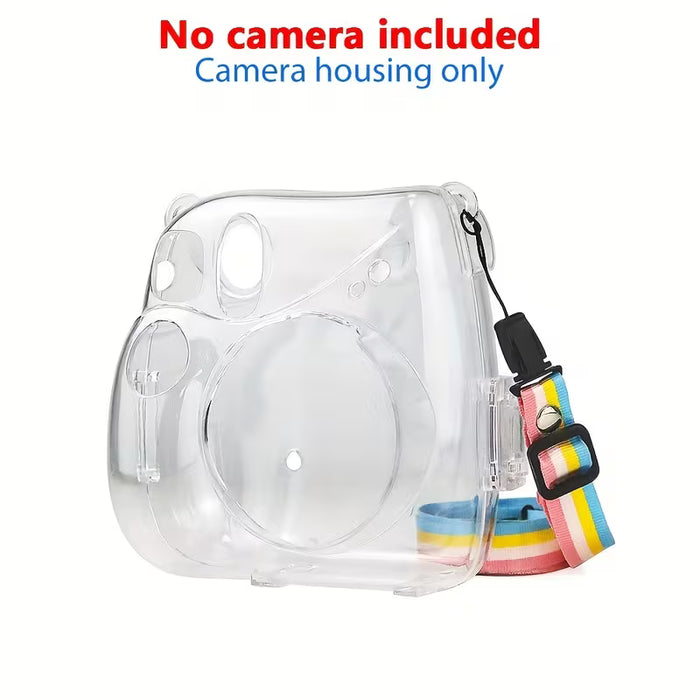 Funda protectora transparente para cámara de película instantánea Mini 7plus