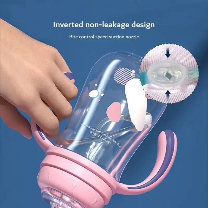 Biberón Para Recién Nacidos, Tetina De Silicona Suave Y Flexible - Quierox - Tienda Online