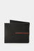 Billetera de cuero Inserto contrastes Negro - Quierox - Tienda Online
