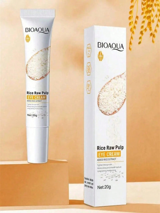 Bioaqua Crema para ojos de arroz blanco Contorno de ojos Ojeras - Quierox - Tienda Online