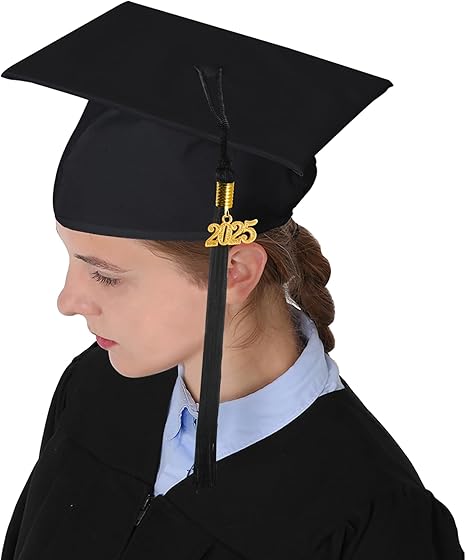 Birrete de graduación mate GraduationMall con borla 2025 - Quierox - Tienda Online