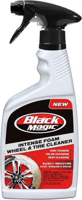 Black Magic 120228 Limpiador Intenso de Neumáticos y Llantas con Espuma 22fl oz - Quierox - Tienda Online