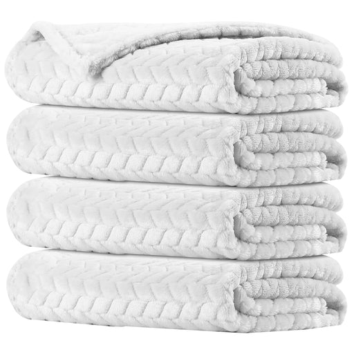 Blanchet 4 piezas de manta de franela para bebé - Quierox - Tienda Online