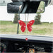 Bling Butterfly Diamond Accesorios para espejo retrovisor de coche para mujeres - Quierox - Tienda Online