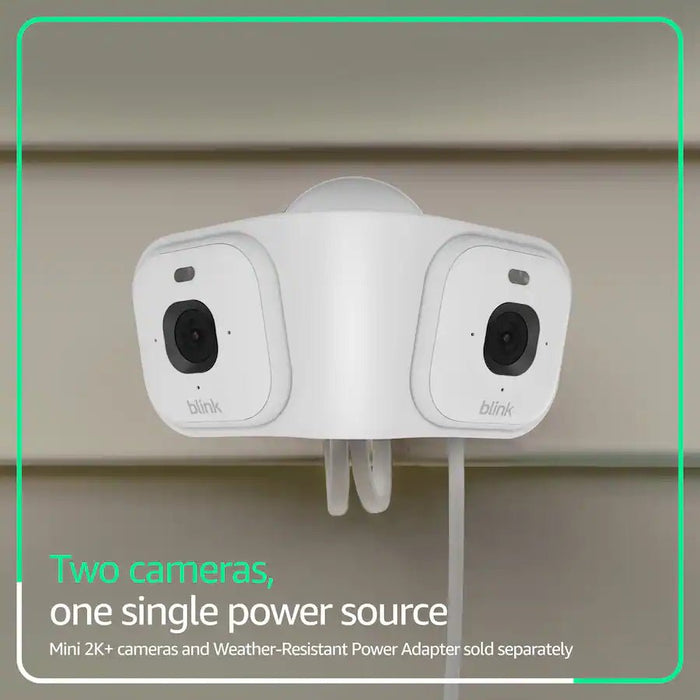 Blink - Arc Visión panorámica enchufable Montura de cámara dual de 180° para Mini 2K+/Mini 2 - Quierox - Tienda Online