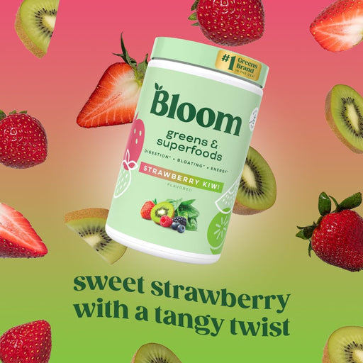Bloom Nutrition Superfood Greens en polvo, enzimas digestivas con probióticos y prebióticos, 25 servings - Quierox - Tienda Online