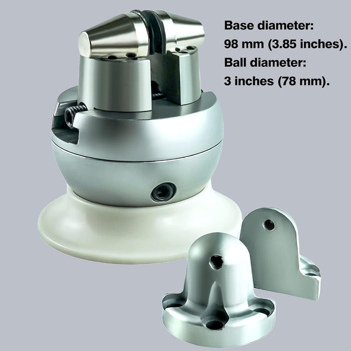 Bloque de grabado de bola de 7,6 cm Herramienta de ajuste de grabado, soporte de anillo - Quierox - Tienda Online