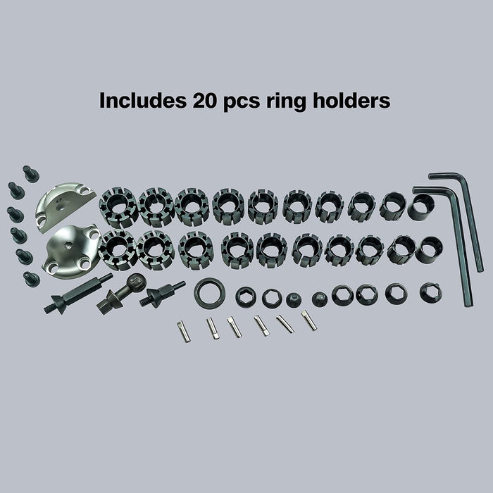 Bloque de grabado de bola de 7,6 cm Herramienta de ajuste de grabado, soporte de anillo - Quierox - Tienda Online