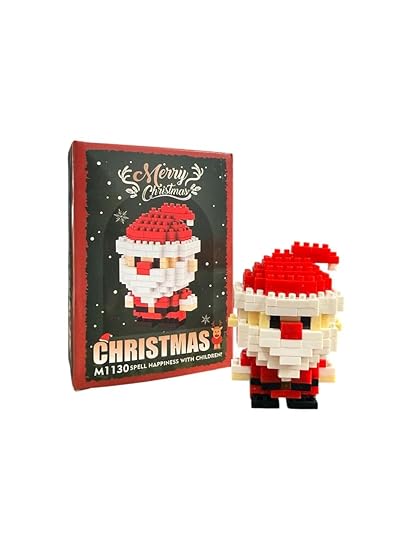 Bloques de Construcción Navideños con Papá Noel, Muñeco de Nieve, Reno mini - Quierox - Tienda Online