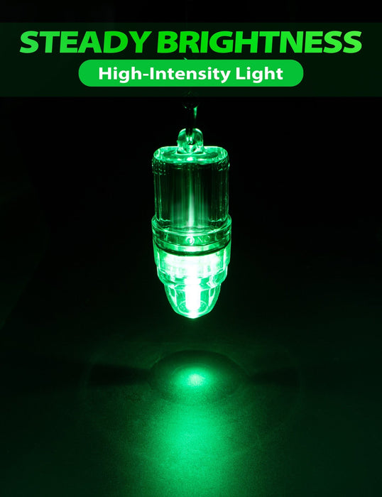 BLUEWING - Lámpara de pesca subacuática mejorada (3 unidades, 2000 pies), 4,3 pulgadas, color verde - Quierox - Tienda Online