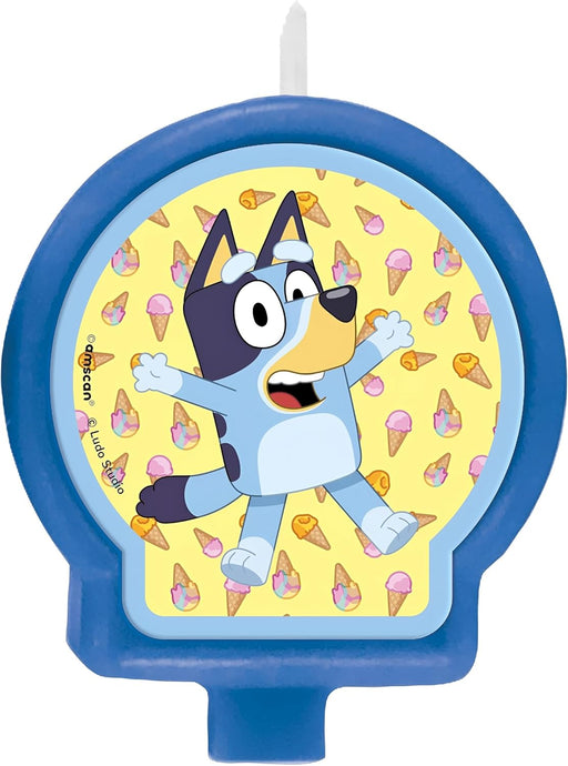 Bluey - Vela de cumpleaños – 2.6 x 2.4 pulgadas (paquete de 1) - Quierox - Tienda Online
