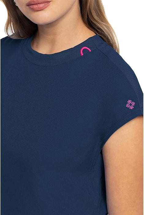 Blusa médica Med Couture para mujer, se puede meter por dentro del pantalón, con cremallera - Quierox - Tienda Online