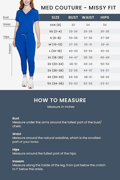 Blusa médica Med Couture para mujer, se puede meter por dentro del pantalón, con cremallera - Quierox - Tienda Online