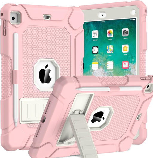 BMOUO Funda para iPad de 6ª y 5ª generación (iPad de 9.7 pulgadas, 2018/2017), a prueba de golpes - Quierox - Tienda Online