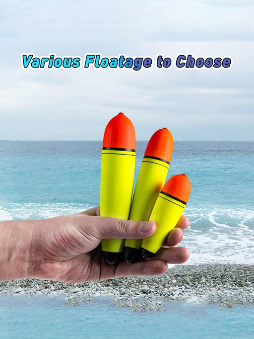 Bobbers de Balsa para pesca en el mar / Pack de 4 piezas - Quierox - Tienda Online