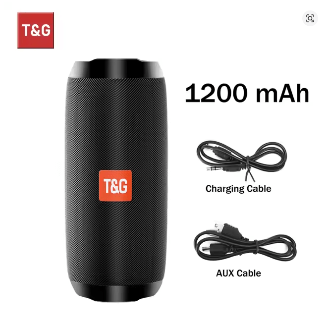 BOCINA PORTATIL T&G YH - TG - 365 BLUETOOTH - Quierox - Tienda Online