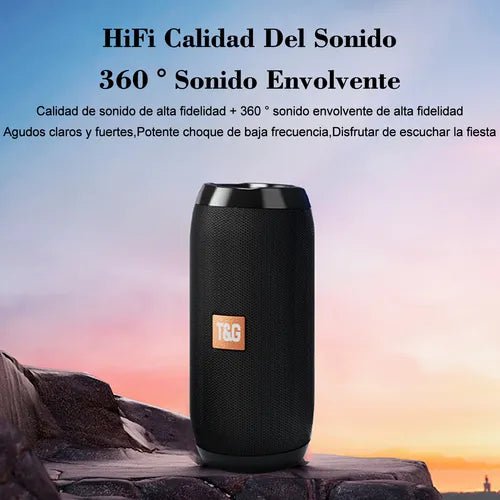 BOCINA PORTATIL T&G YH - TG - 365 BLUETOOTH - Quierox - Tienda Online