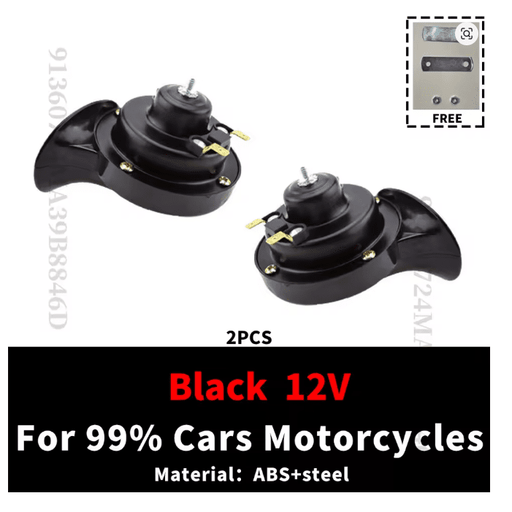 Bocina universal para motocicleta de 12 V compatible con coches, camiones y más - Quierox - Tienda Online