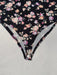 Body Con Estampado Floral De Cuello Simulado, Elegante Body De Manga Corta - Quierox - Tienda Online