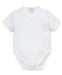Body cruzado de manga corta de color blanco Kissy Basics - Quierox - Tienda Online