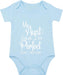 Body de manga corta Reborn Ropa Unisex My Aunt Says I m Perfect Just Like Her - Quierox - Tienda Online