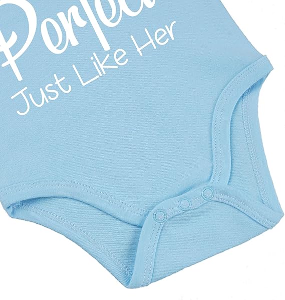 Body de manga corta Reborn Ropa Unisex My Aunt Says I m Perfect Just Like Her - Quierox - Tienda Online