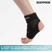 Bodyprox Soporte de tobillo, funda de neopreno transpirable, envoltura ajustable (1 unidad) - Quierox - Tienda Online