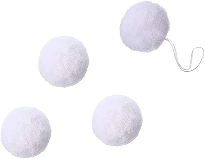 Bola de cola de conejo de peluche, disfraz, accesorio para Halloween, fiesta de Pascua - Quierox - Tienda Online