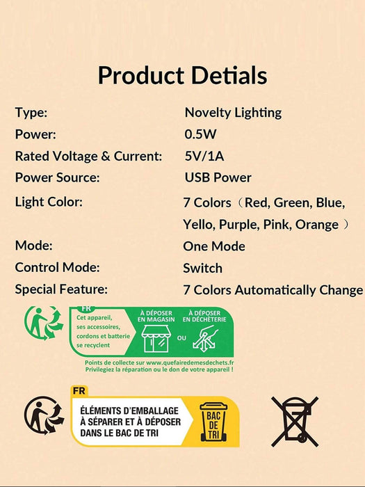 Bola de cristal con patrón de sistema solar de cielo estrellado grabado con láser en 3D - Quierox - Tienda Online