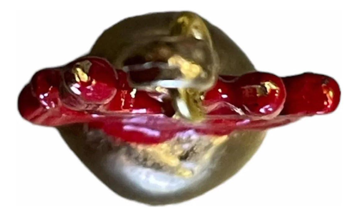 Bola De Fuego Amuleto De Feng Shui Baño De Oro 3 Cm Alto - Quierox - Tienda Online