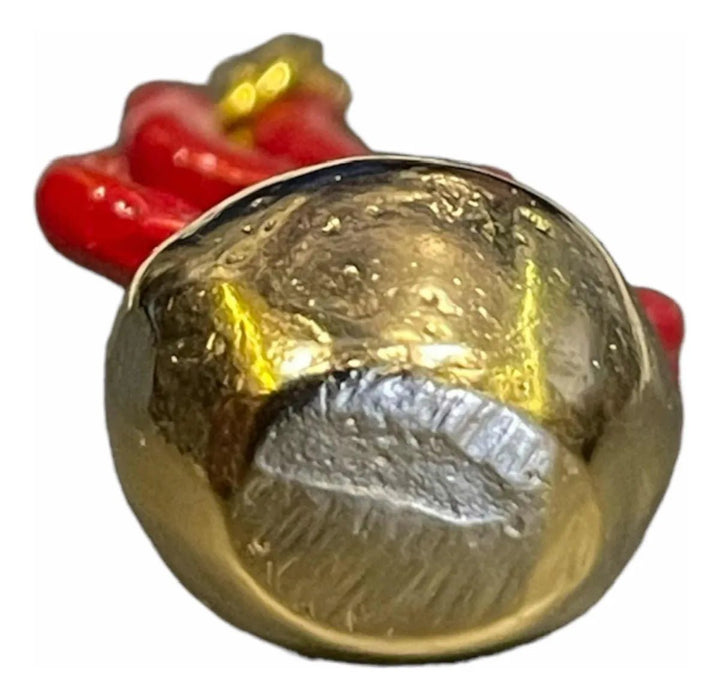 Bola De Fuego Amuleto De Feng Shui Baño De Oro 3 Cm Alto - Quierox - Tienda Online
