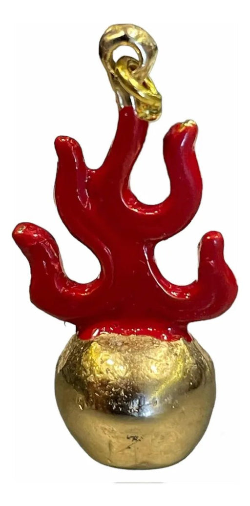 Bola De Fuego Amuleto De Feng Shui Baño De Oro 3 Cm Alto - Quierox - Tienda Online