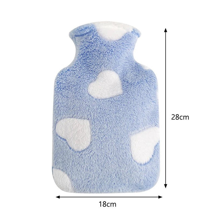 Bolsa de agua caliente de felpa de gran capacidad, calentador de manos y pies - Quierox - Tienda Online