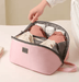 Bolsa de almacenamiento de ropa interior rosa portátil, con cremallera - Quierox - Tienda Online