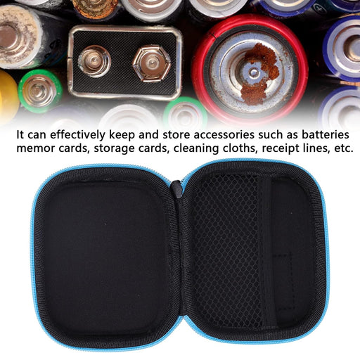 Bolsa de almacenamiento electrónico para cámara, IP52, impermeable, portátil AZUL - Quierox - Tienda Online