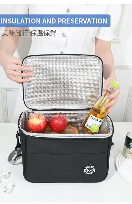 Bolsa de almuerzo portátil con correa para el hombro, bolsa aislante, bolsa para lonchera - Quierox - Tienda Online