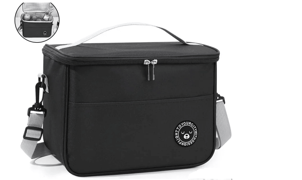 Bolsa de almuerzo portátil con correa para el hombro, bolsa aislante, bolsa para lonchera - Quierox - Tienda Online