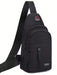Bolsa de pecho para hombres, mochila nueva de nylon y lona para deportes de ocio - Quierox - Tienda Online