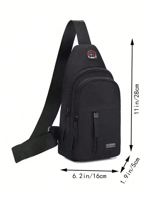 Bolsa de pecho para hombres, mochila nueva de nylon y lona para deportes de ocio - Quierox - Tienda Online