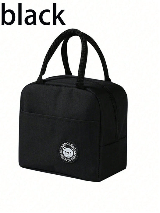 Bolsa térmica reutilizable con estampado de oso, aislante y gruesa de aluminio, a prueba de fugas - Quierox - Tienda Online