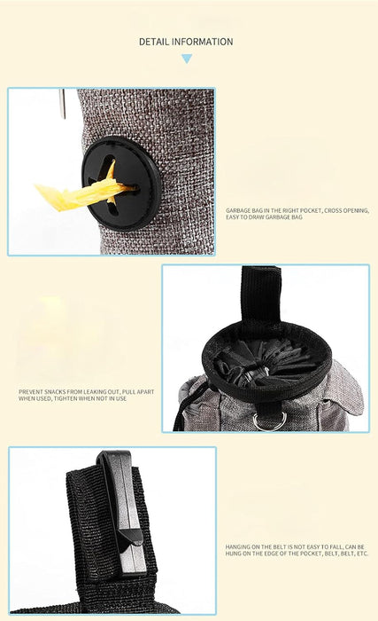 Bolsas de entrenamiento para perros, bolsa de aperitivos para mascotas - Quierox - Tienda Online