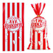 Bolsas para Palomitas de Maíz con Lazos Retorcidos, Perfectas para Fiestas de Cumpleaños - Quierox - Tienda Online