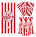 Bolsas para Palomitas de Maíz con Lazos Retorcidos, Perfectas para Fiestas de Cumpleaños - Quierox - Tienda Online