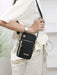 Bolso bandolera casual con múltiples cremalleras para mujer - Quierox - Tienda Online